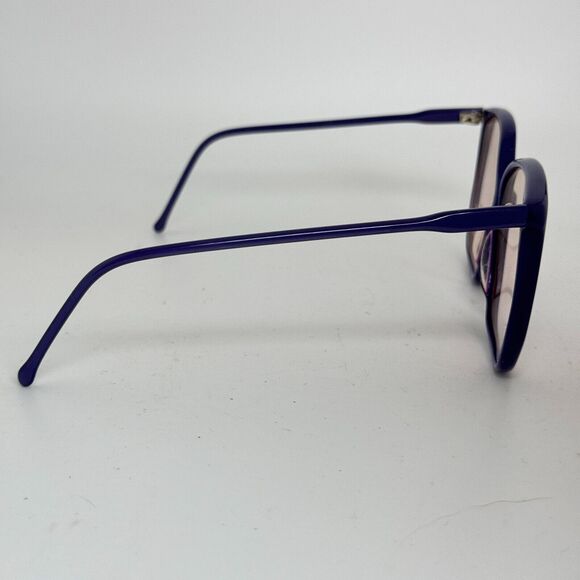 Vintage Playboy 70's Blue Purple Sunglasses Frame H15332 - Picture 4 of 5